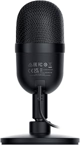 Razer Seiren Mini USB Condenser Microphone for Streaming Black view 9