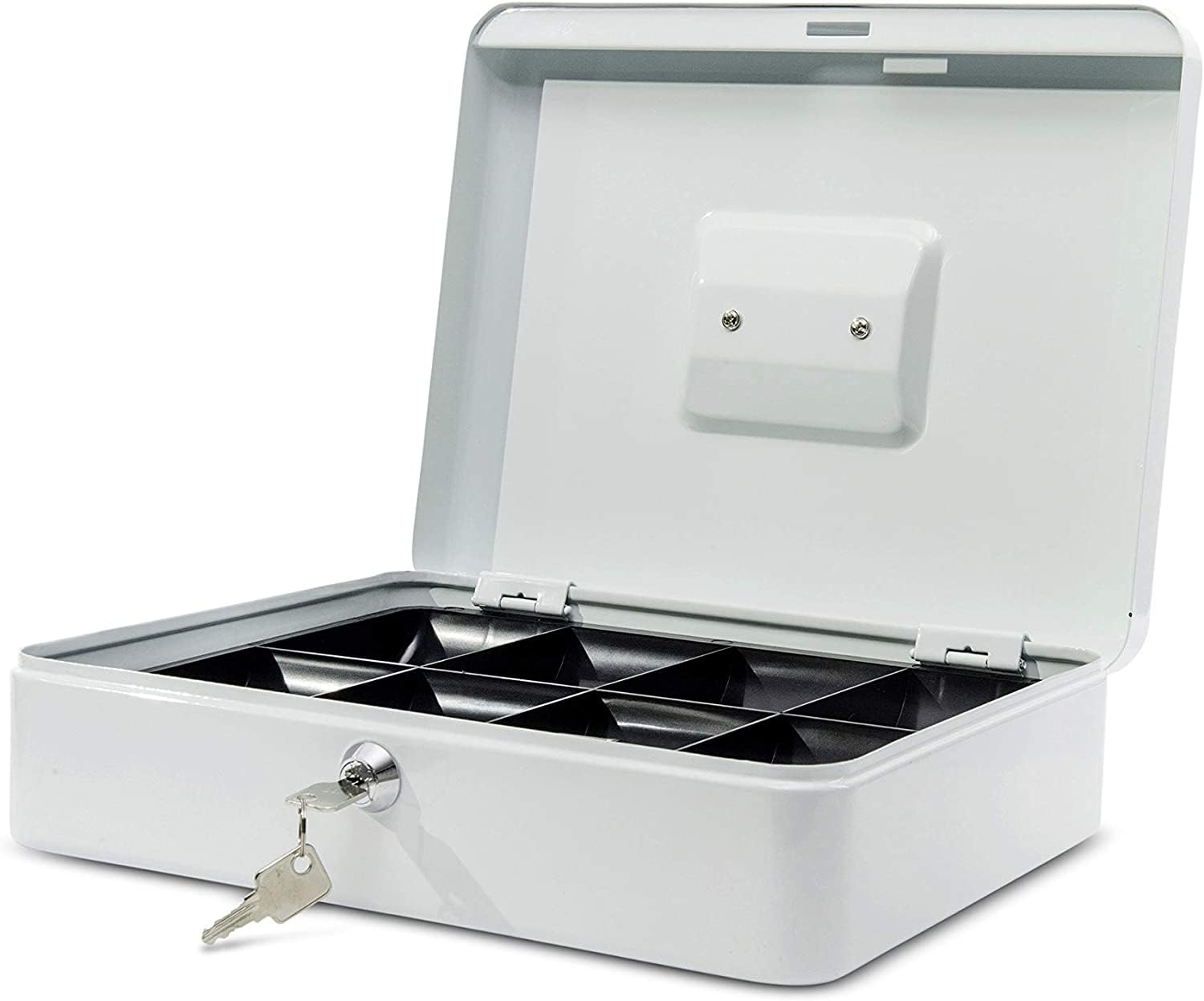 Maul 30 x 24.5 x 9 cm Cash Box 4 - White