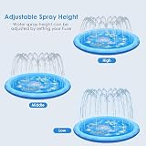KAHEIGN 170cm Splash Water Play Mat Dolphin Ocean Pattern Garden Pool Toy view 4