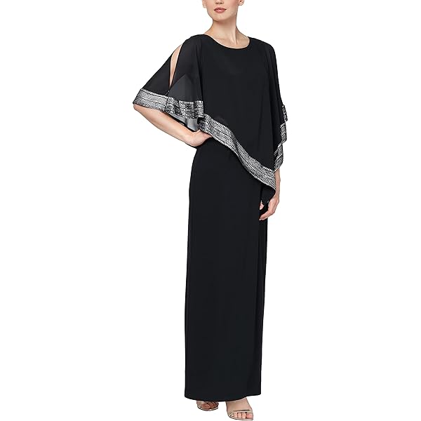 スーツ・フォーマル・ドレス layered cape dress 31wWdGPjU4L.jpg