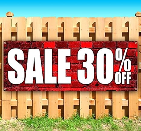 Amazon Com Sale 30 Off 13 Oz Heavy Duty Vinyl Banner Sign With