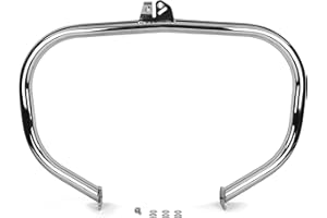 Krator Engine Guard, Chrome, Highway Crash Bar Compatible with 2003-2007 Honda VTX1300S