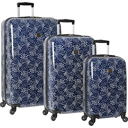 Chaps Lightweight Luggage 3 Piece Suitcase Set with Spinner Wheels1