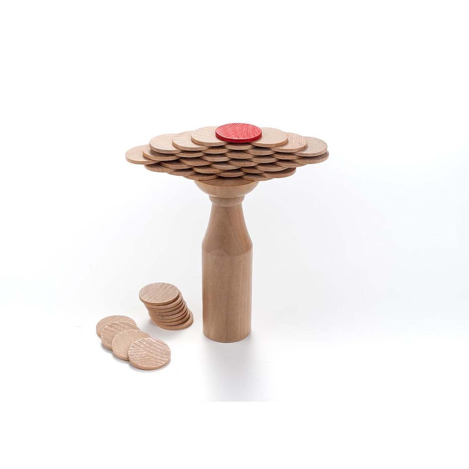 Engelhart - Board game in wooden scales, balance on the bottle - 340911