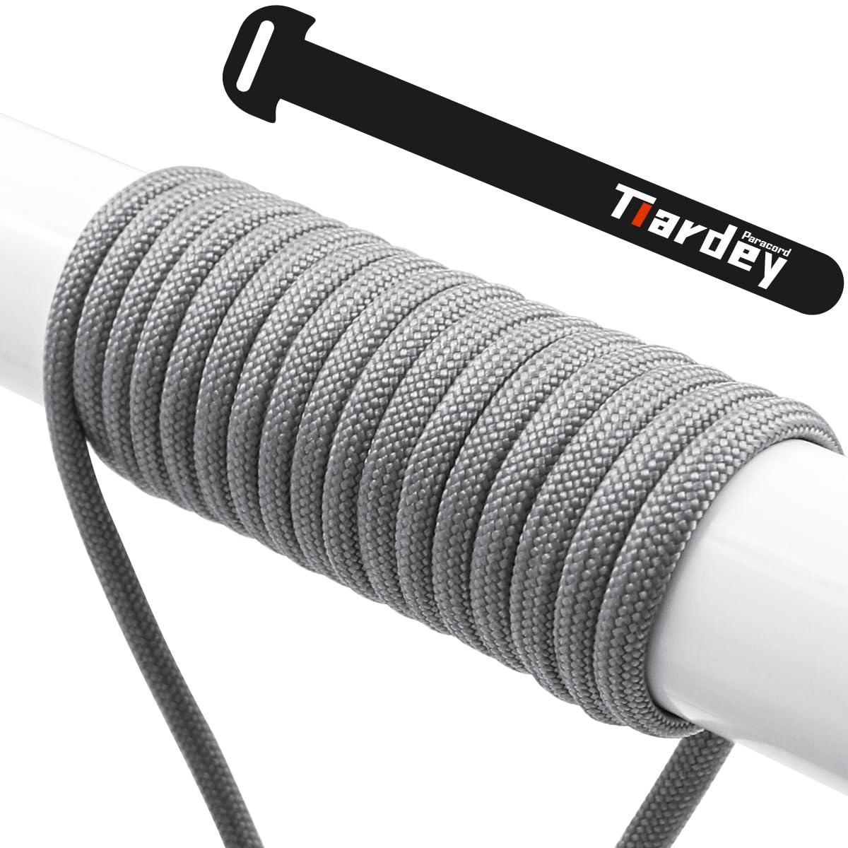 Tiardey PPF-061 Paracord 4mm 100ft (31m) 7 Core Strand,Tear-resistant,Nylon Cord,Mil Spec Type III Paracord,Holds up to 250kg for Outdoor Survival Camping
