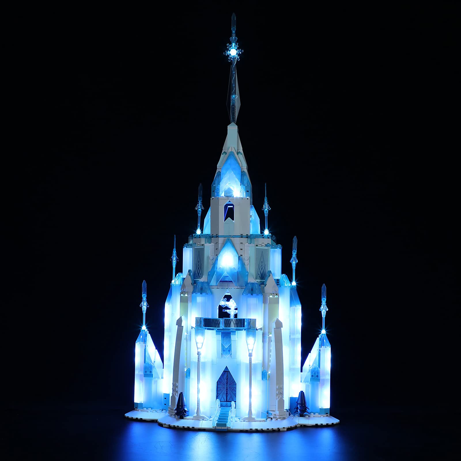 GEAMENT LED Light Kit Compatible with LEGO The Ice Castle - Lighting Set for 43197 Building Model (Building Set Not Included)