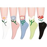 Benefeet Funny Colorful Crew Socks for Women & Girls, Size 5-9, Crazy Cotton Socks