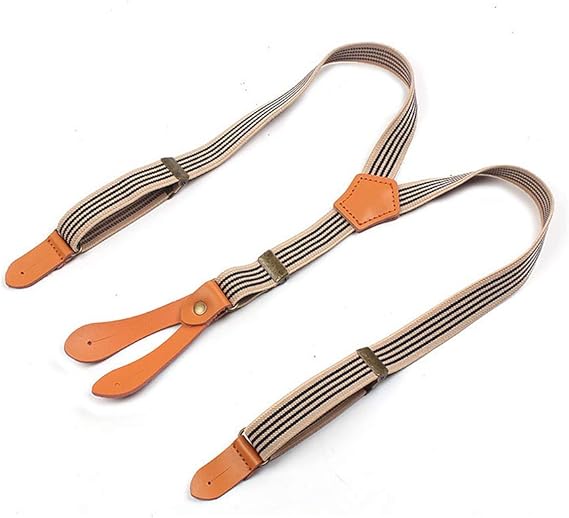 Amazon Mendeng サスペンダー Y型 細幅 男女兼用 レディース おしゃれ メンズ カジュアル レトロ ボタン式 カジュアル 卒業式 宴会 クリスマス プレゼント サスペンダー 通販