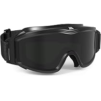 Lunettes De Sécurité Tactiques Airsoft - Anti-Buée Anti-UV
