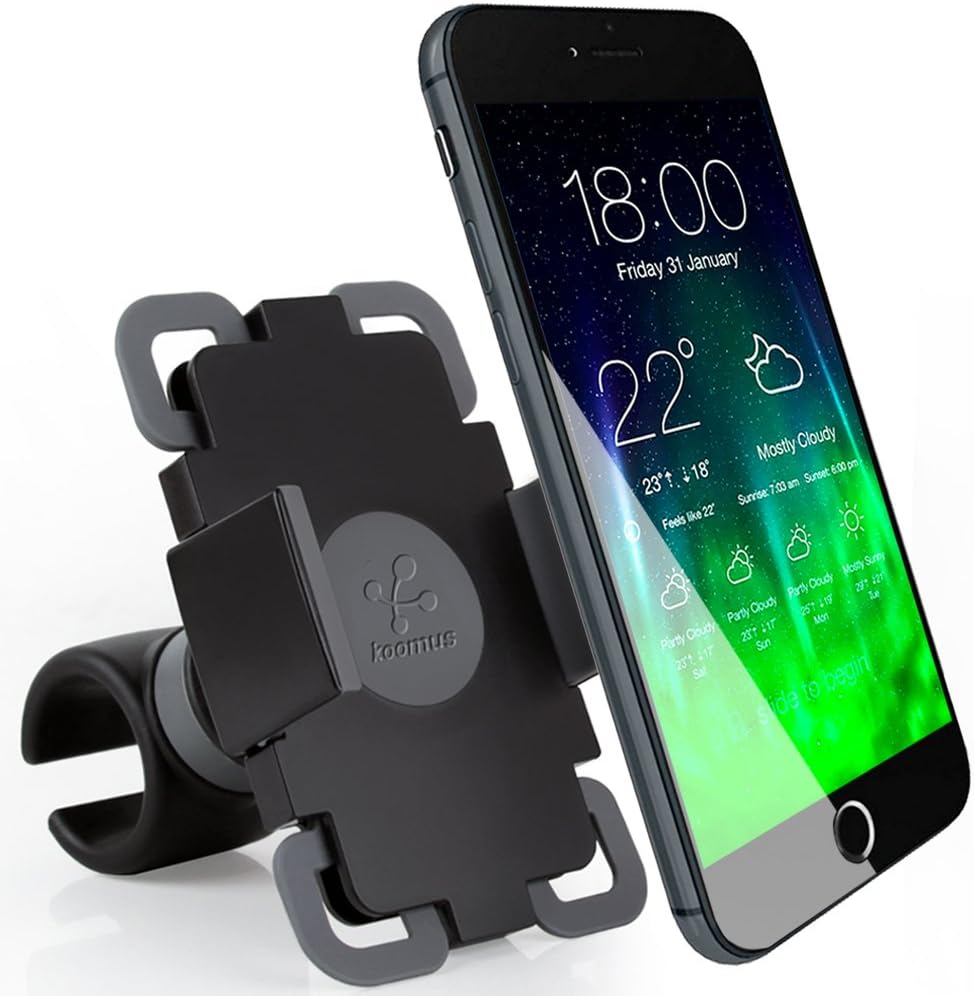 Koomus BikePro Universal Bike Mount Holder Cradle for Smartphones