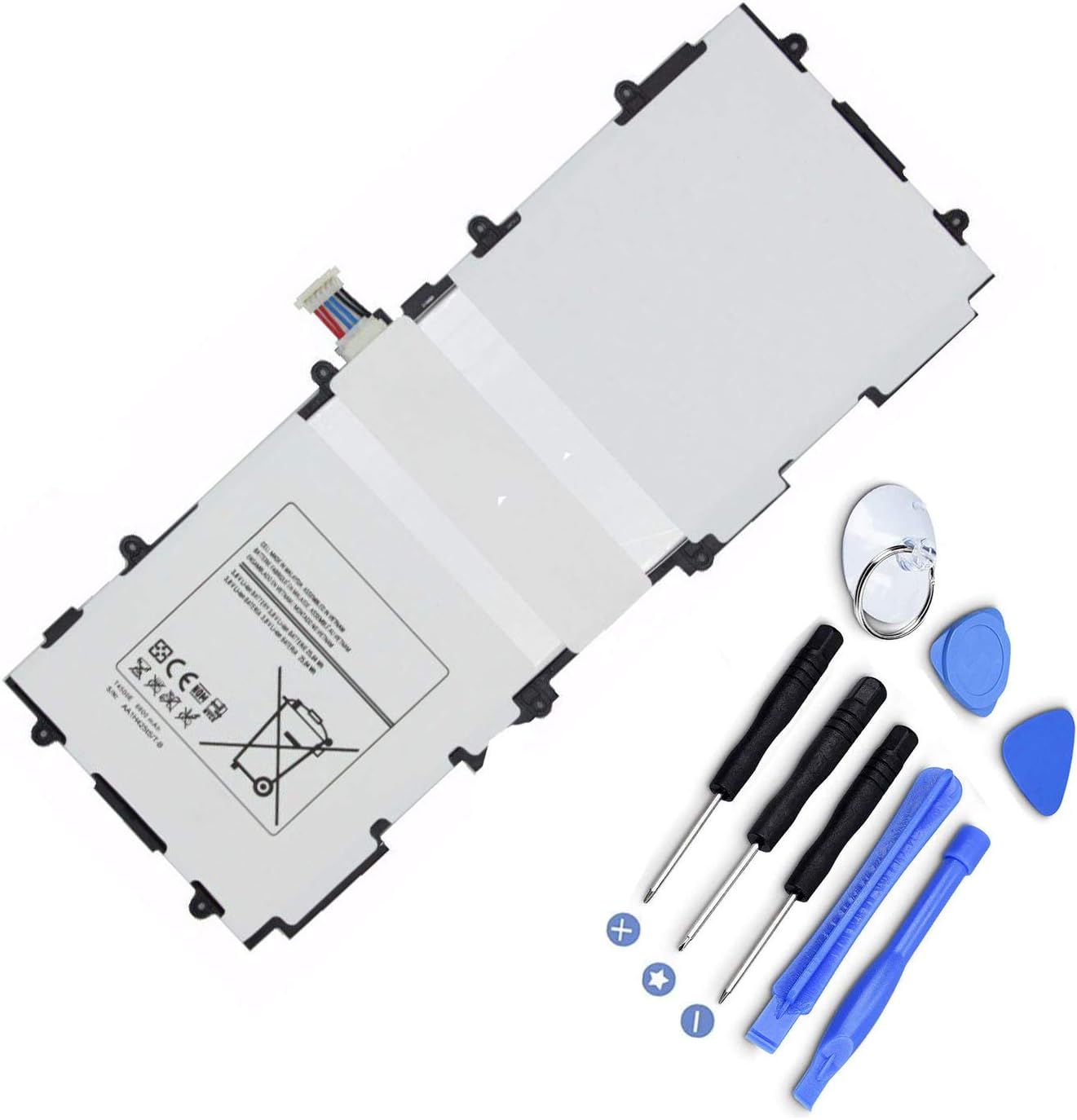 T4500E T4500C Tablet Battery Replacement for Samsung Galaxy Tab 3 10.1 GT-P5200(3G & Wifi) GT-P5210(Wifi) GT-P5220(LTE