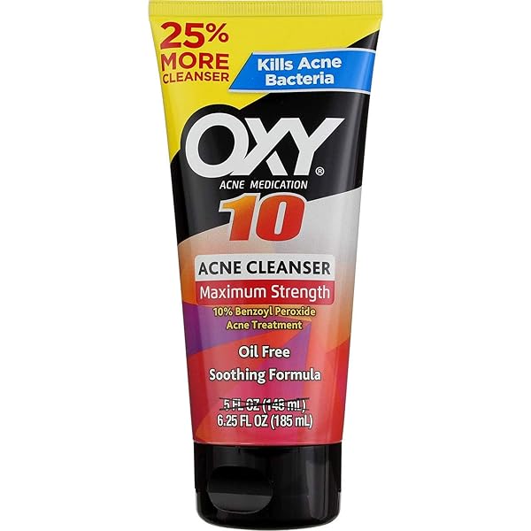 oxy facial cleanser