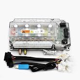 VOTOL EM150 72510 200A 1-Phase Water-Cooled Plate Electric Motorcycle Scooter sine Wave brushless DC hub QS programmable Spoke-Type Motor Controller