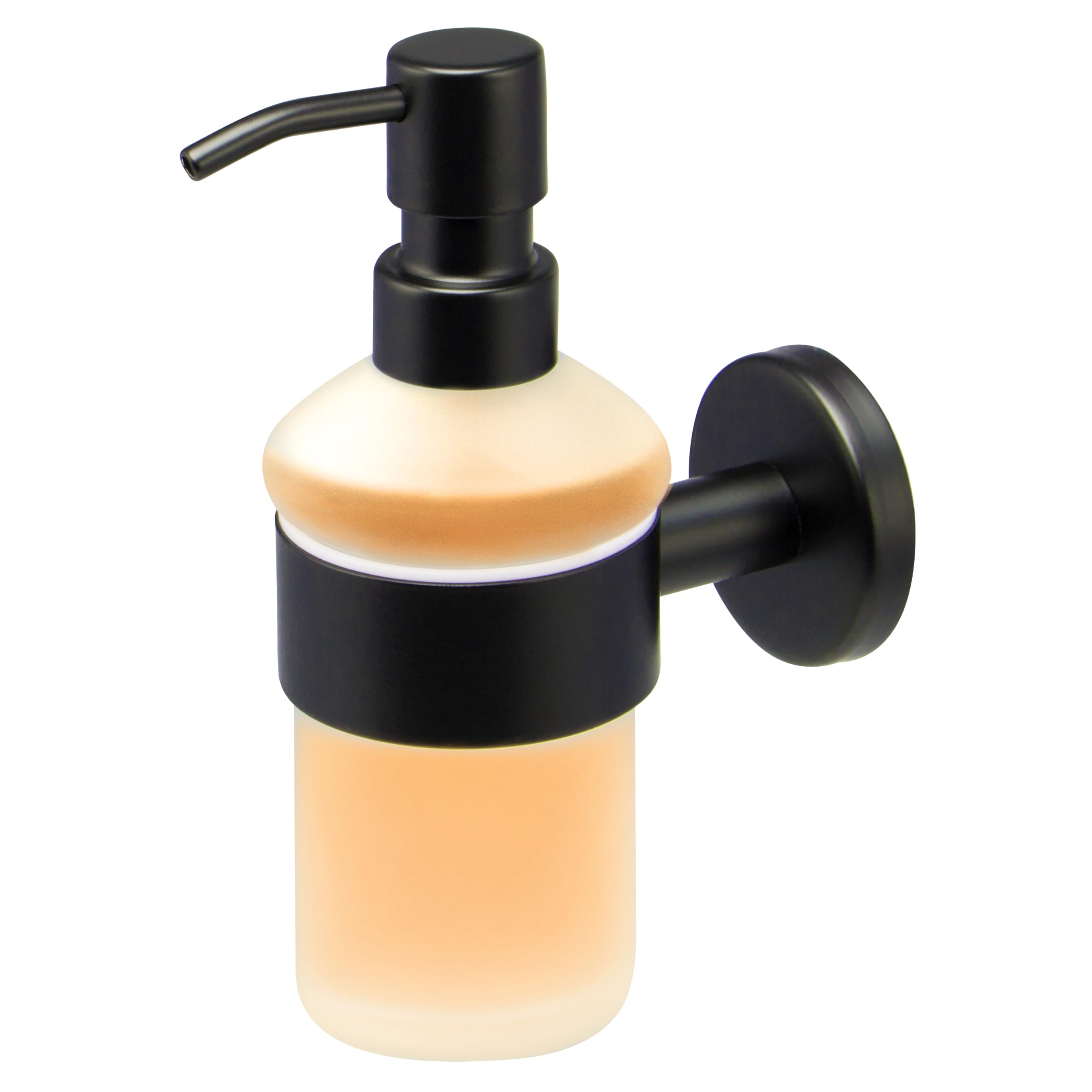 bremermann PIAZZA Bathroom Range Black - Soap Dispenser, glass