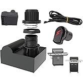 Grill Igniter for Charbroil Igniter Replacement Parts G511-0055-W1 4-Outlet | 80018343 Electronic Ignition Switch Module &amp; 1 Push Button Kit for Char Broil Grill Starter Replacement, AA Batteries Needed