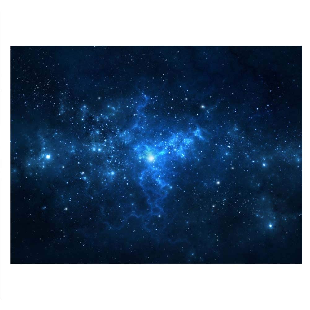 Fish Tank Poster, Aquarium Background Backdrop PVC Adhesive Star Dust Starry Sky Decor Paper Cling Decals Sticker(91 * 41cm)