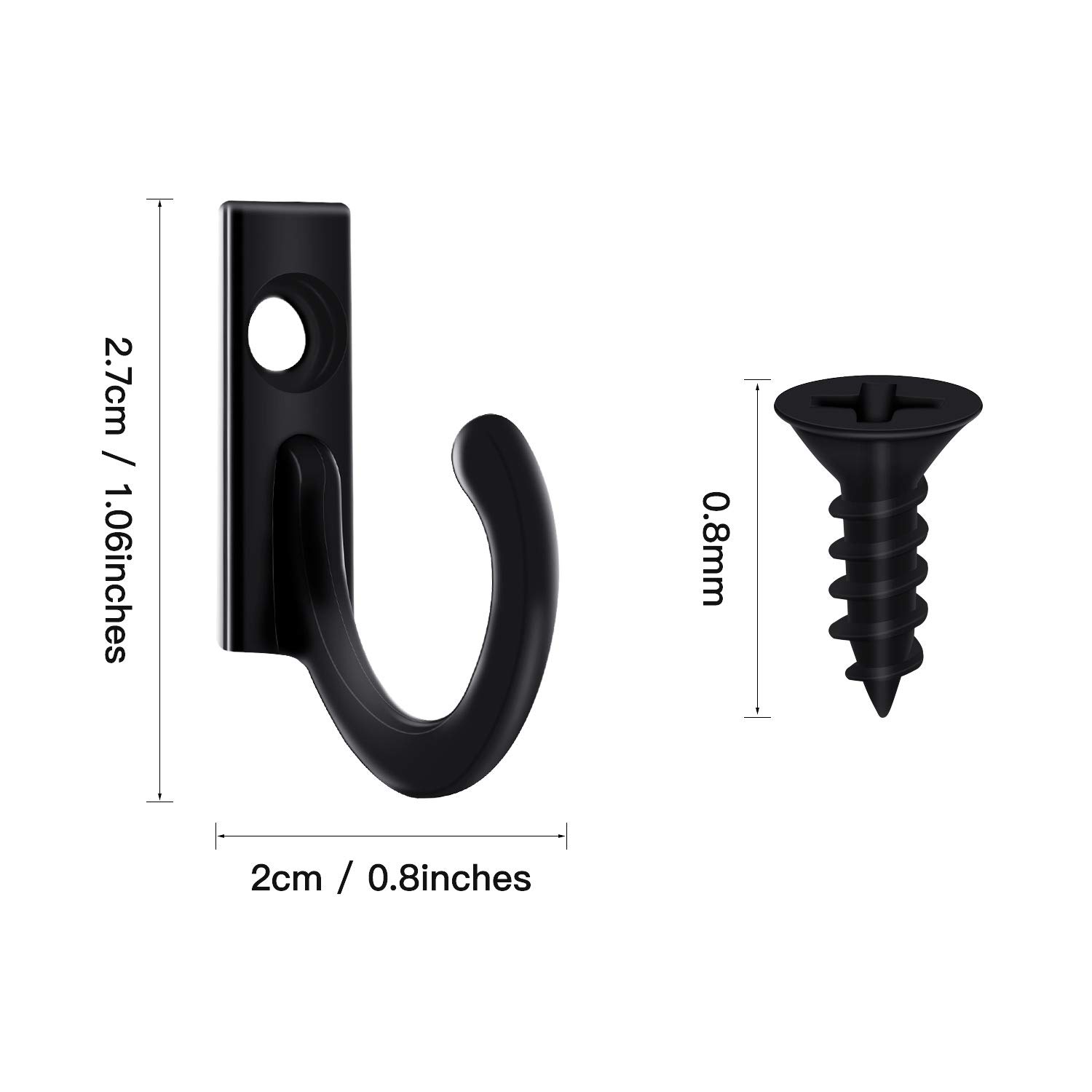 Appendiabiti Da Parete In Alluminio Con Ripiano - 5 Ganci Mobili, Oro/Nero, 355mm