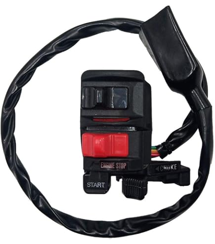 Left Handlebar Kill Switch Start Headlight For Kawasaki Bayou 185 220 KLF185/220