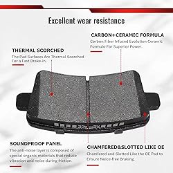 SIPAUTEC-Ceramic Disc Brake Pads 4-Wheel Set