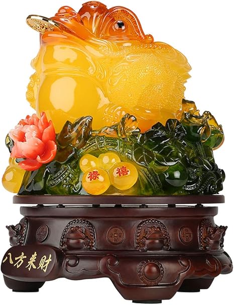 Amazon Feng Shui Moneyカエル ラッキーマネートウダドの装飾 彫像 風水の富を魅了するデコリデアル Small 置物 オブジェ オンライン通販