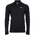 Columbia Men's Midweight Half Zip Omni Heat Top Black Shirt
