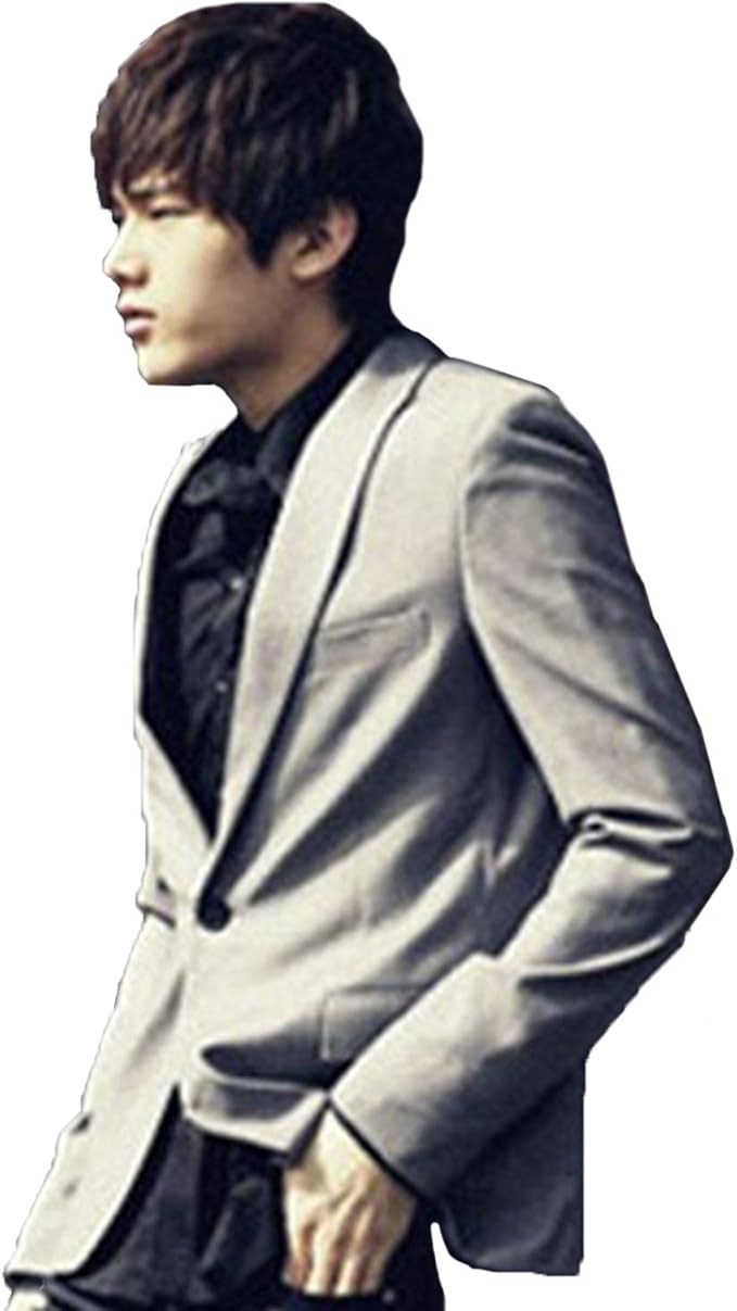 Amazon Ambly テーラードジャケット メンズ 大きいサイズ ブレザー ブルゾン アウター ビジネス カジュアル フォーマル 黒 コーデ 春 夏 秋 メンズファッション コート ジャケット 通販