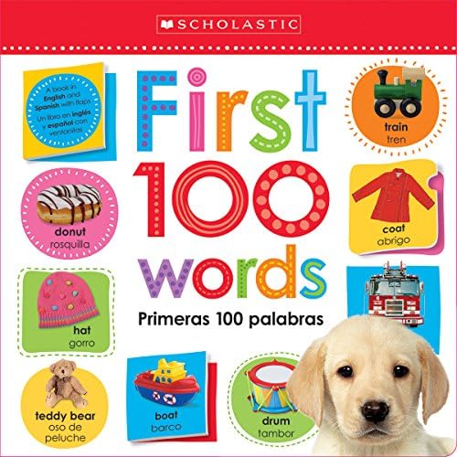 Lift the Flap: First 100 Words / Primeras 100 Palabras (Scholastic Early Learners) (English and English Edition)