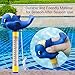 Blufree Pool Thermometer Floating, Shatter Resistant, Indoor Outdoor Thermometer Pond Water Thermometer for Swimming Pools, Spas, Hot Tubs, Aquariums and Pond