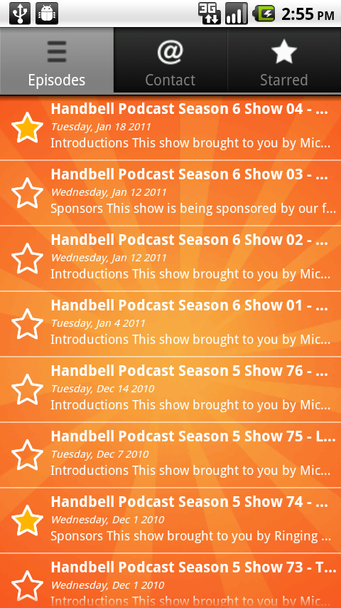 Handbell Podcast- Podcast App