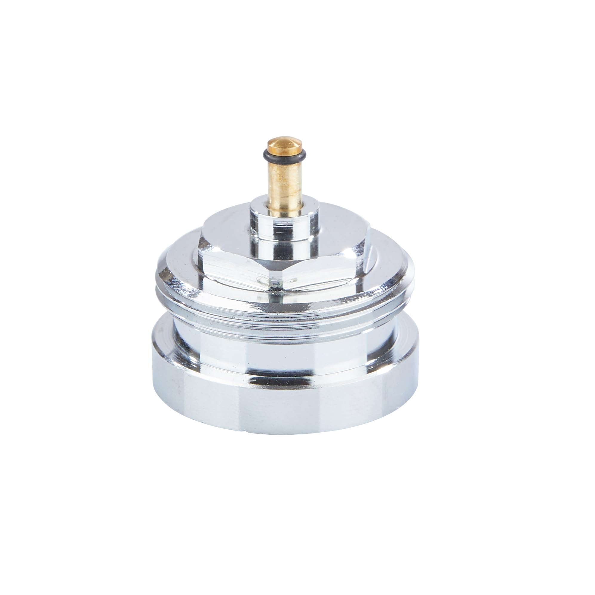Eurotronic 700100 Heart Metal Adaptor for Radiator Thermostats (Radiator Valve Adapter, Long Life, Accessory for Radiator Thermostat, Connection: M28 x 1.5 mm)