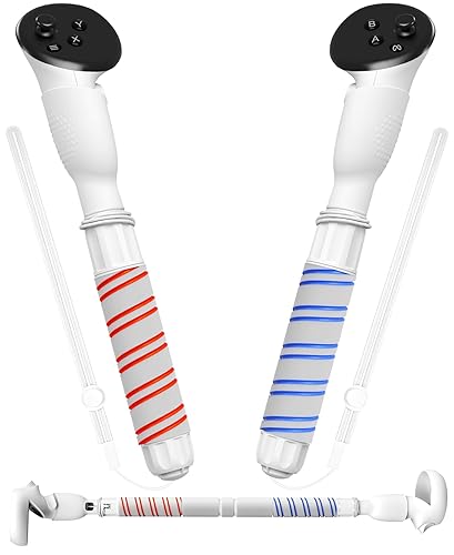 YOGES Handle Attachments Compatible with Meta Quest 3S/ Quest