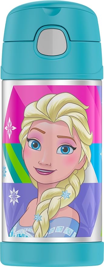 frozen thermos water bottle
