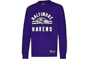 Ultra Game Youth NFL Official Super Soft Supreme Long Sleeve T-Shirt