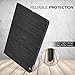MoKo Case Fit iPad Pro 10.5 2017 - Premium Light Weight Stand Folio Shock Proof Cover Protector Fit Apple iPad Pro 10.5 Inch 2017 Released, Dark Gray & Orange (with Auto Wake/Sleep)