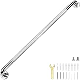 sunzone Bathroom Grab Bars Handle, 32-inch Anti Slip Grab Bars, Chrome SUS 304 Stainless Steel Bathroom Shower Handles,Safety