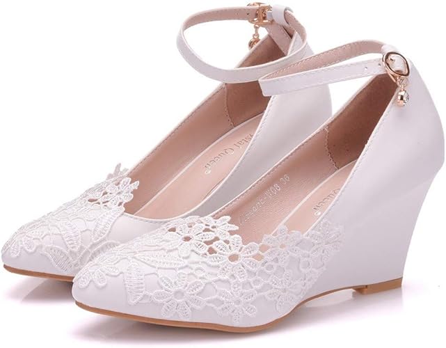 high heels with flowers