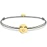 Thomas Sabo Bracelet Infinity Femme - Argent 925 Sterling Symbole Infini Noir
