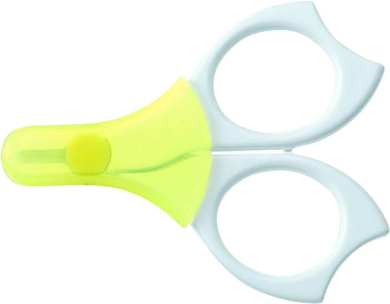 Pigeon Nail Scissor (New Born Baby) Made in Japan (Japan Import), Yellow / White, 1 Unité (Lot de 1) - Image 5