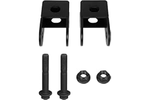 SCITOO Leaf Spring Kit 2-4" Rear Lift Shock Extender Compatible With 1999-2024 For Chevrolet Silverado 1500 2Wd/4Wd 1999-2024