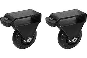 Angoily Leveling Casters Leveling Casters Cart Accessories 2pcs Telescopic Ladder Wheel Practical Balance Bar Pulley Home Ladder Wheels Leveling Casters Adjustable Ladder Adjustable Ladder