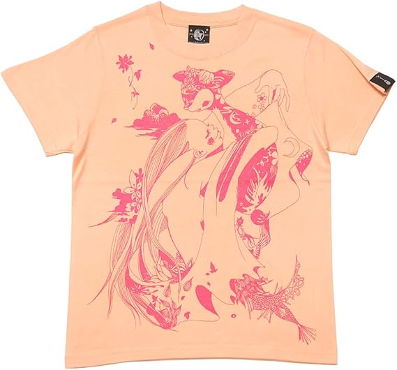 Amazon Co Jp バンビガール Tシャツ アプリコット Baster Great Bg001tee Ap G 半袖 杏色 ばんび 子鹿 アニマル 可愛い イラスト 服 ファッション小物