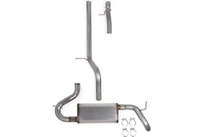 Hooker Cat-Back Exhaust 07-18 Jeep Jk V6, 3.8L/3.6L 2 Dr High Clearnace