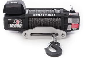 Smittybilt X2O 10K Waterproof Synthetic Rope 10000lb Wireless Winch Gen2 with Fairlead - 98510