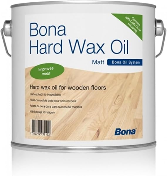 Bona Hard Wax Oil 1L Matt Wood Floor Oil Amazon.co.uk DIY & Tools