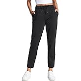CRZ YOGA 4-Way Stretch Ankle Golf Pants for Women 27" - Casual Dress Work 7/8 Sweatpants with Pockets
