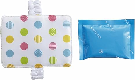 Amazon トルネ 保冷剤 ケース お弁当 レジャー 買い物 保冷剤付き 9 5 13 3cm カラフルドット P 3319 ランチバッグ ランチ巾着 ランチベルト オンライン通販