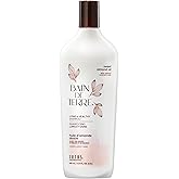 Bain de Terre Sweet Almond Oil Long & Healthy Shampoo, Strength & Protection for Weak, Damaged Hair, with Argan & Monoi Oils, Paraben-Free, Color-Safe, Vegan