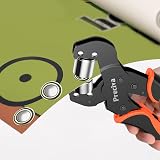 Preciva Eyelet Punch Tool Kit 10mm Grommet Pliers with 500 Rings view 7