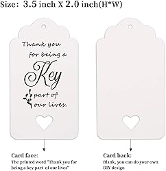 WODEGIFT 20 PCS Wedding Favors Vintage Skeleton Key