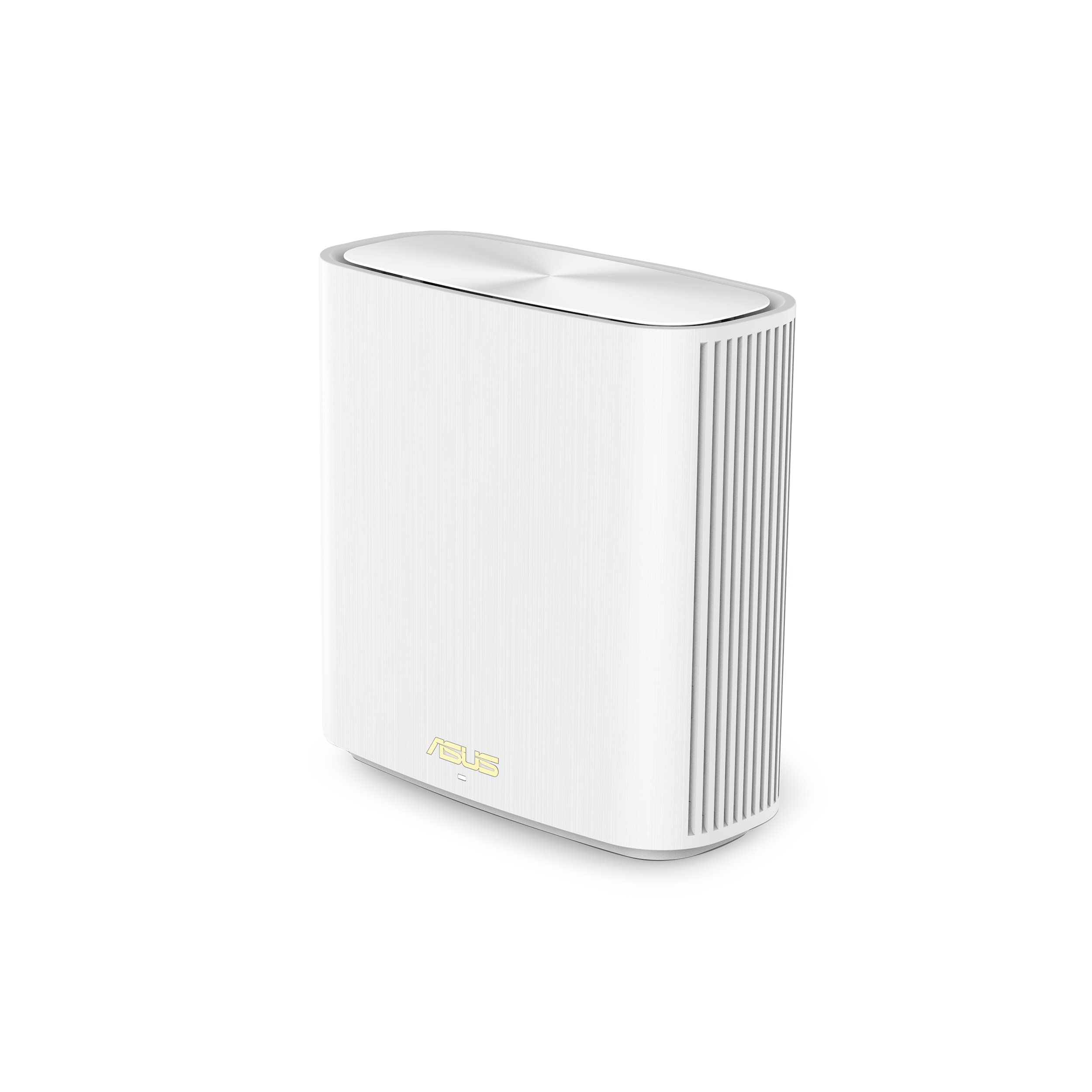 ASUS ZenWiFi Whole-Home Dual-Band Mesh WiFi 6 System XD6 White - 1 Pack, Coverage up to 2,700 sq.ft & 4+ Rooms, 5400Mbps, AiMesh, Lifetime Free Internet Security, Parental Control, Easy Setup